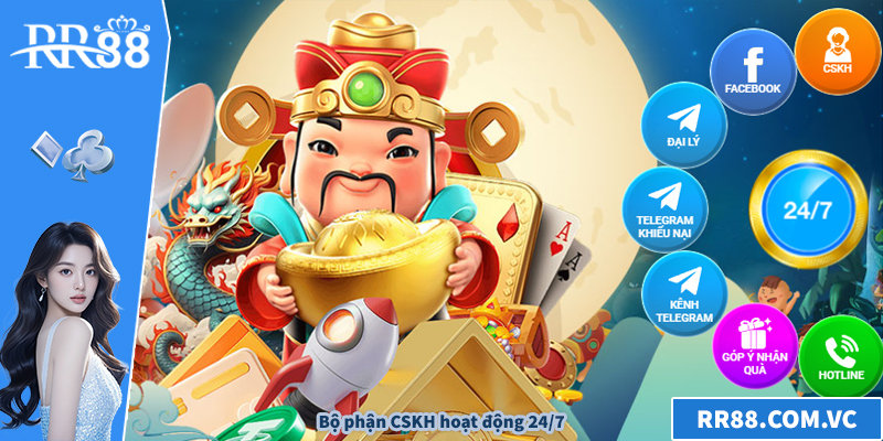 Bộ phận CSKH hoạt động 24/7