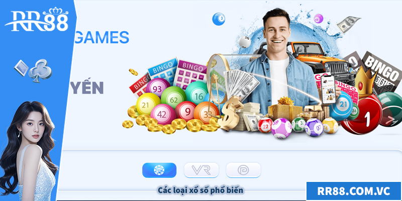 Các loại xổ số phổ biến