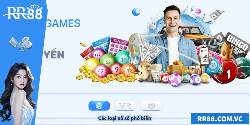 Các loại xổ số phổ biến