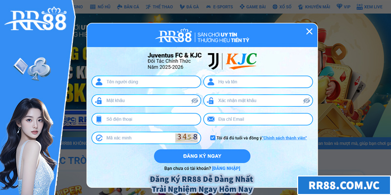 Đăng Ký RR88 Dễ Dàng Nhất – Trải Nghiệm Ngay Hôm Nay