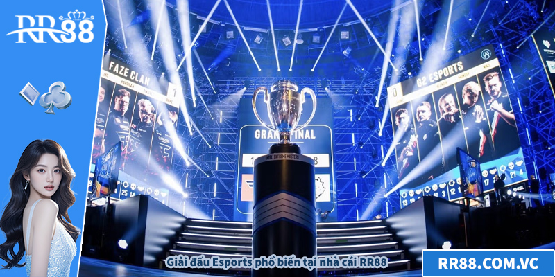Giải đấu Esports phổ biến tại nhà cái RR88