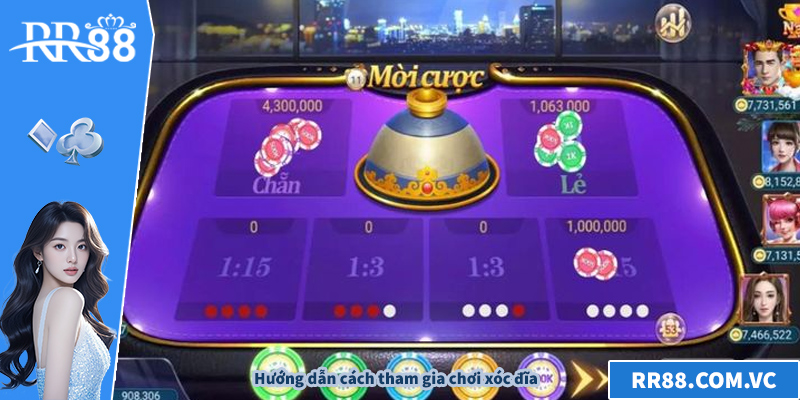 Hướng dẫn cách tham gia chơi xóc đĩa
