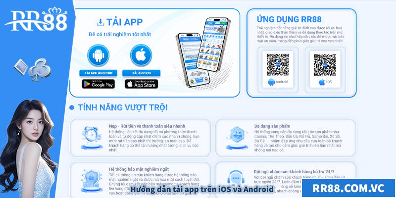Hướng dẫn tải app trên iOS và Android