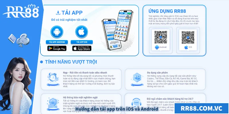 Hướng dẫn tải app trên iOS và Android
