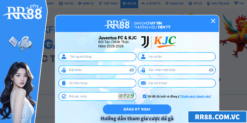 Hướng dẫn tham gia cược đá gà