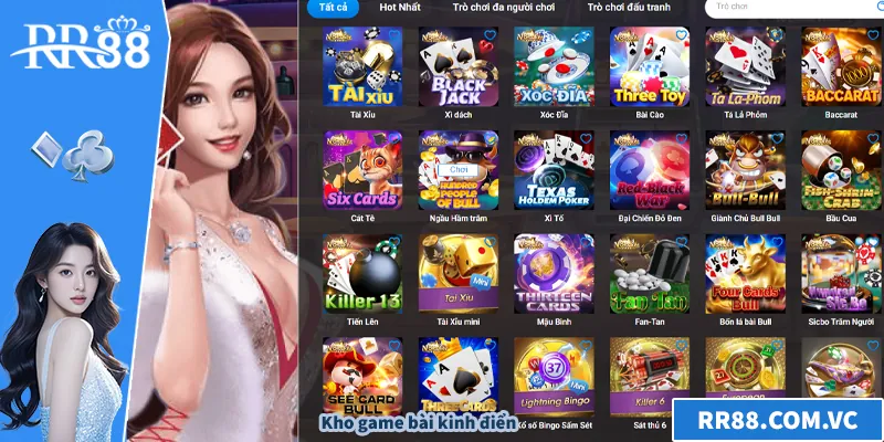 Kho game bài kinh điển