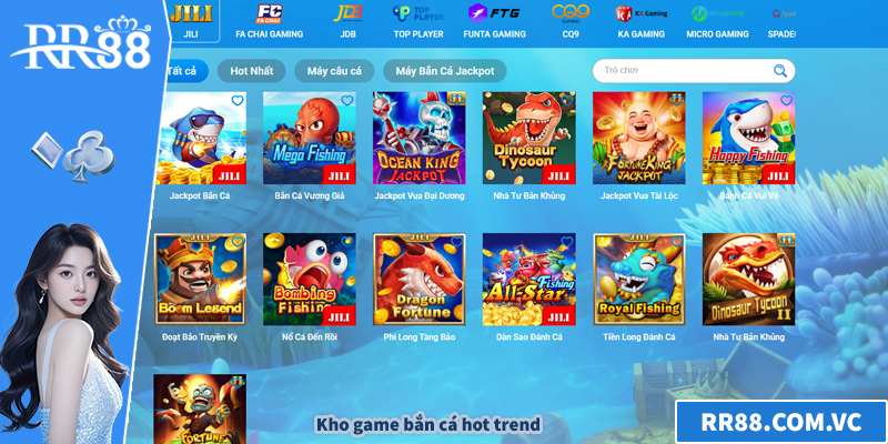 Kho game bắn cá hot trend