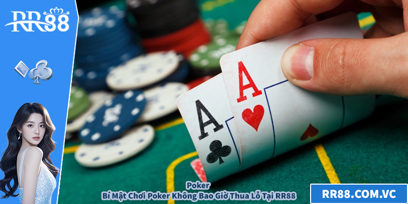 Poker - Bí Mật Chơi Poker Không Bao Giờ Thua Lỗ Tại RR88