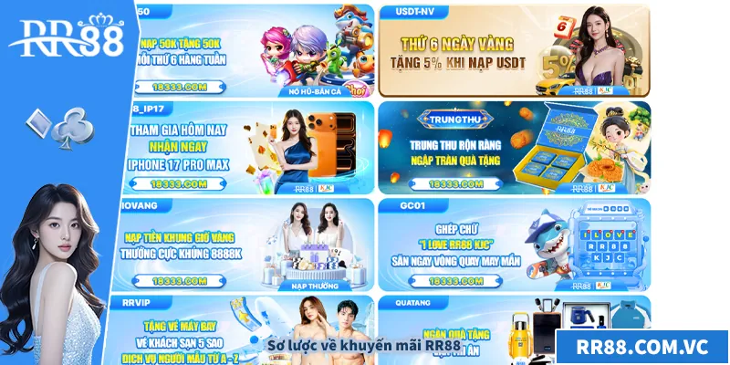 Khuyến Mãi RR88 – Khám Phá Ưu Đãi Hấp Dẫn Nhất Ngay Hôm Nay Sơ lược về khuyến mãi RR88