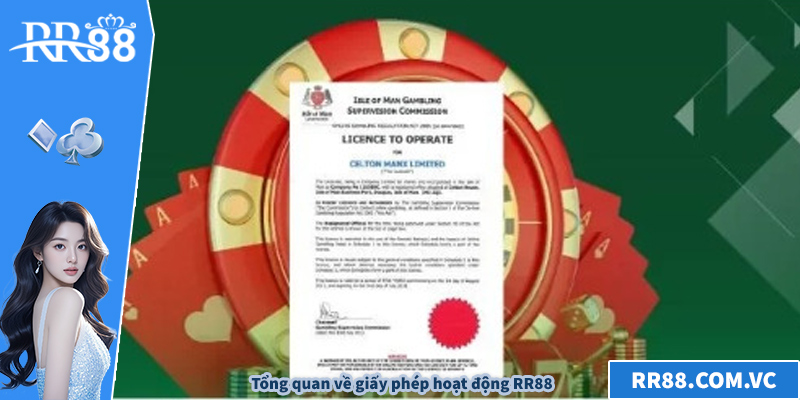 Tổng quan về giấy phép hoạt động RR88